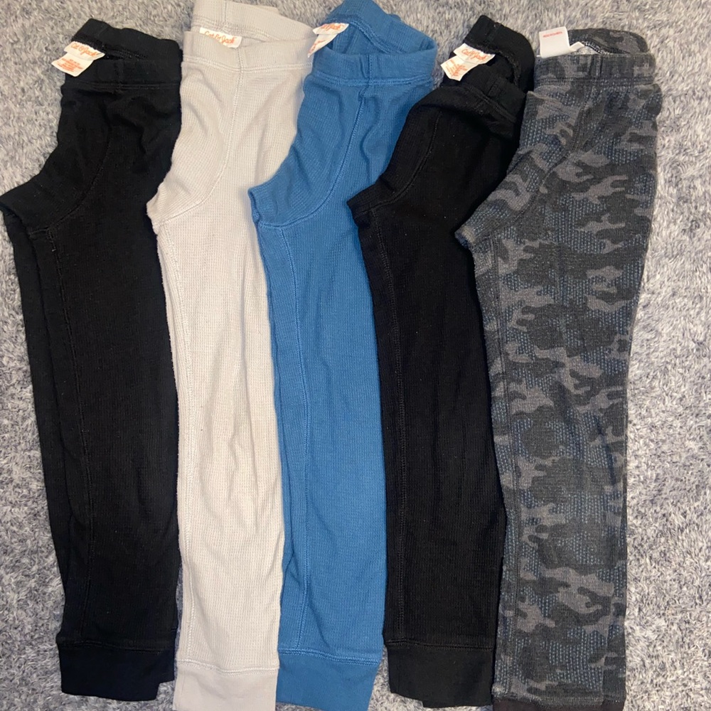 Cat & Jack Thermal Bottoms Bundle